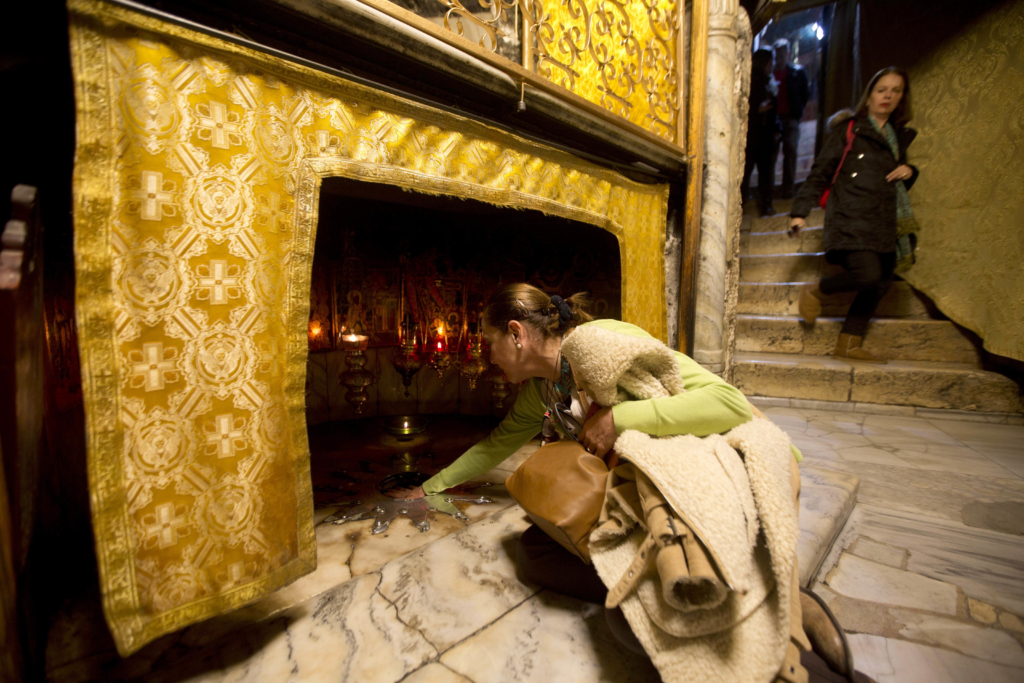 Mideast Palestinians Christmas