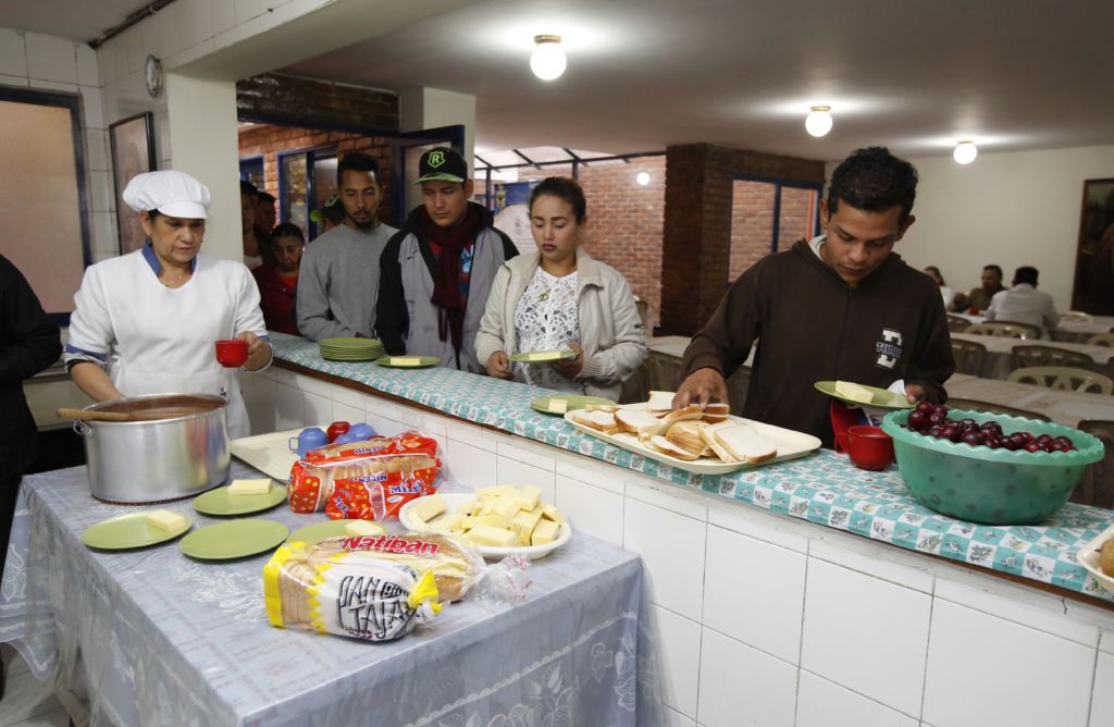 Colombia Pope Venezuelans