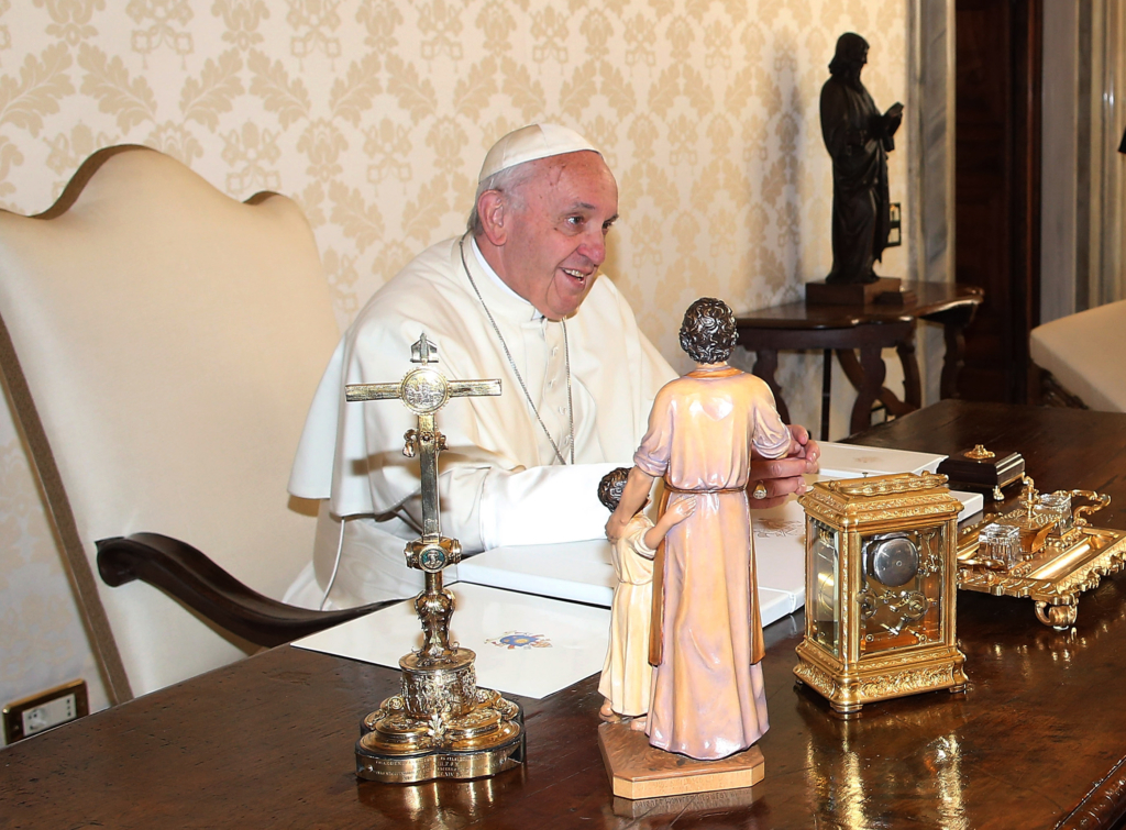 Pope Francis Meets With President Of the Central African Republic - Vatican