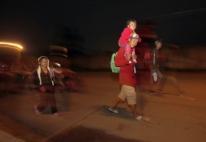 La carovana dei migranti verso gli Usa