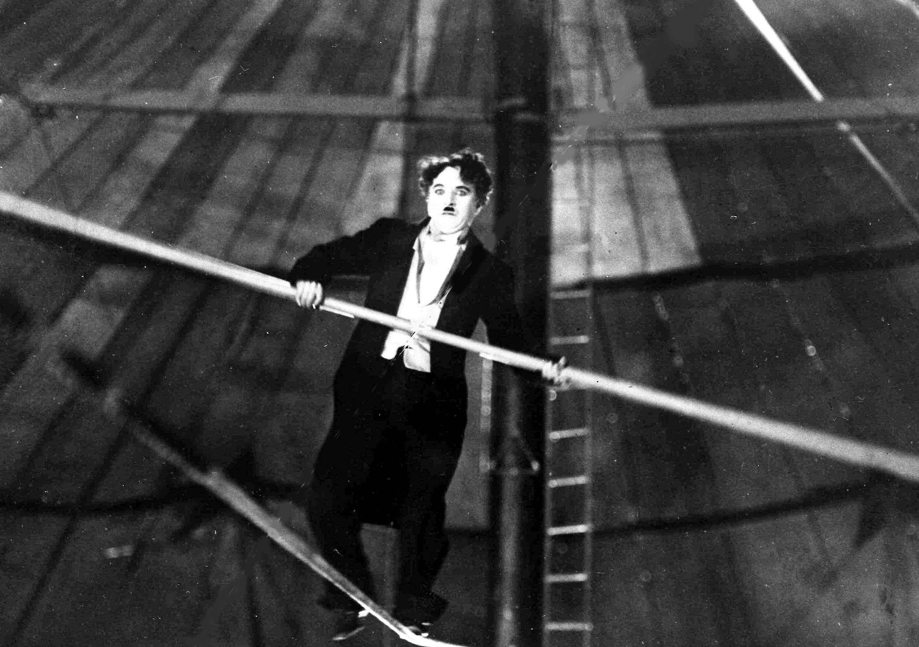 CHAPLIN ON HIGHWIRE