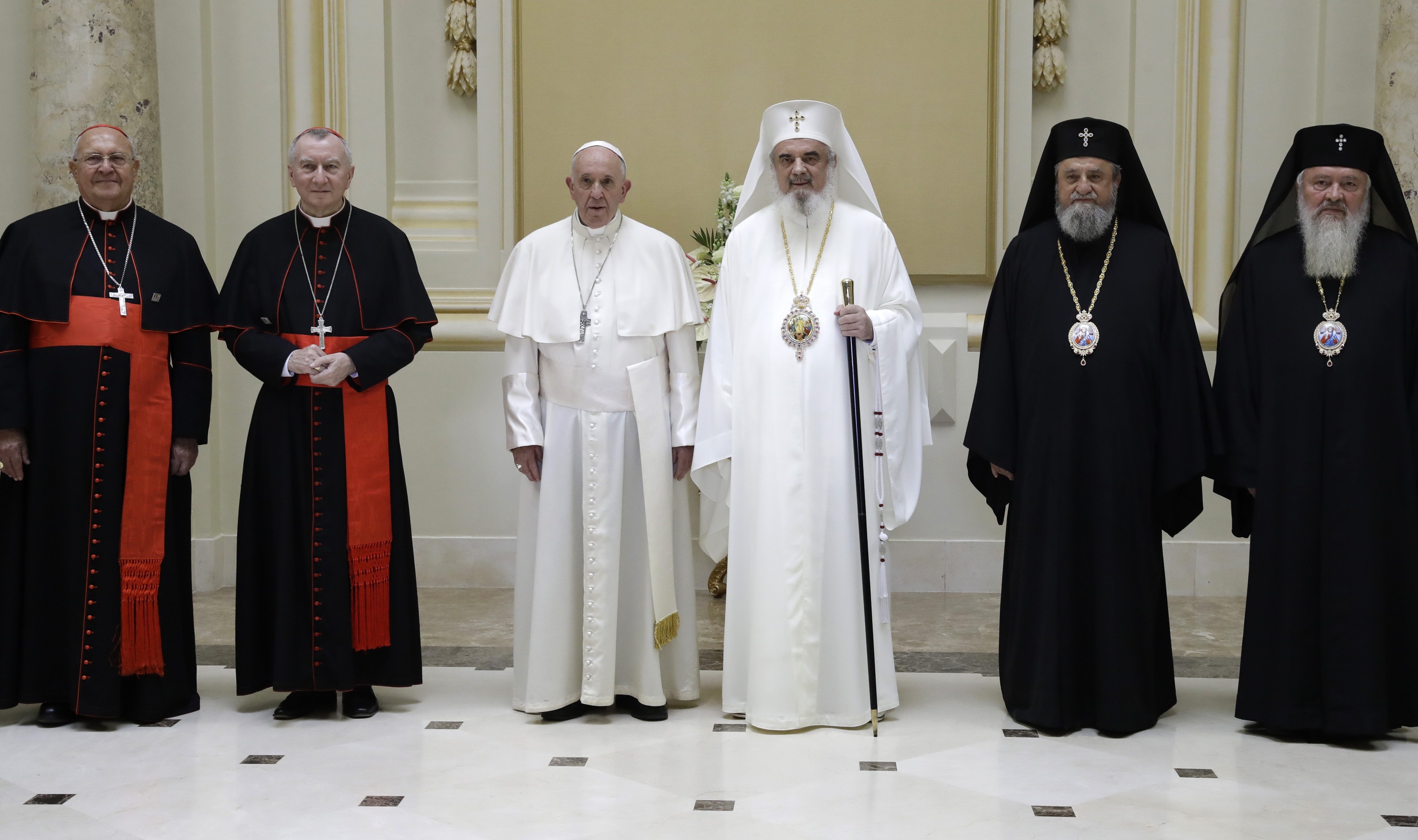 APTOPIX Romania Pope