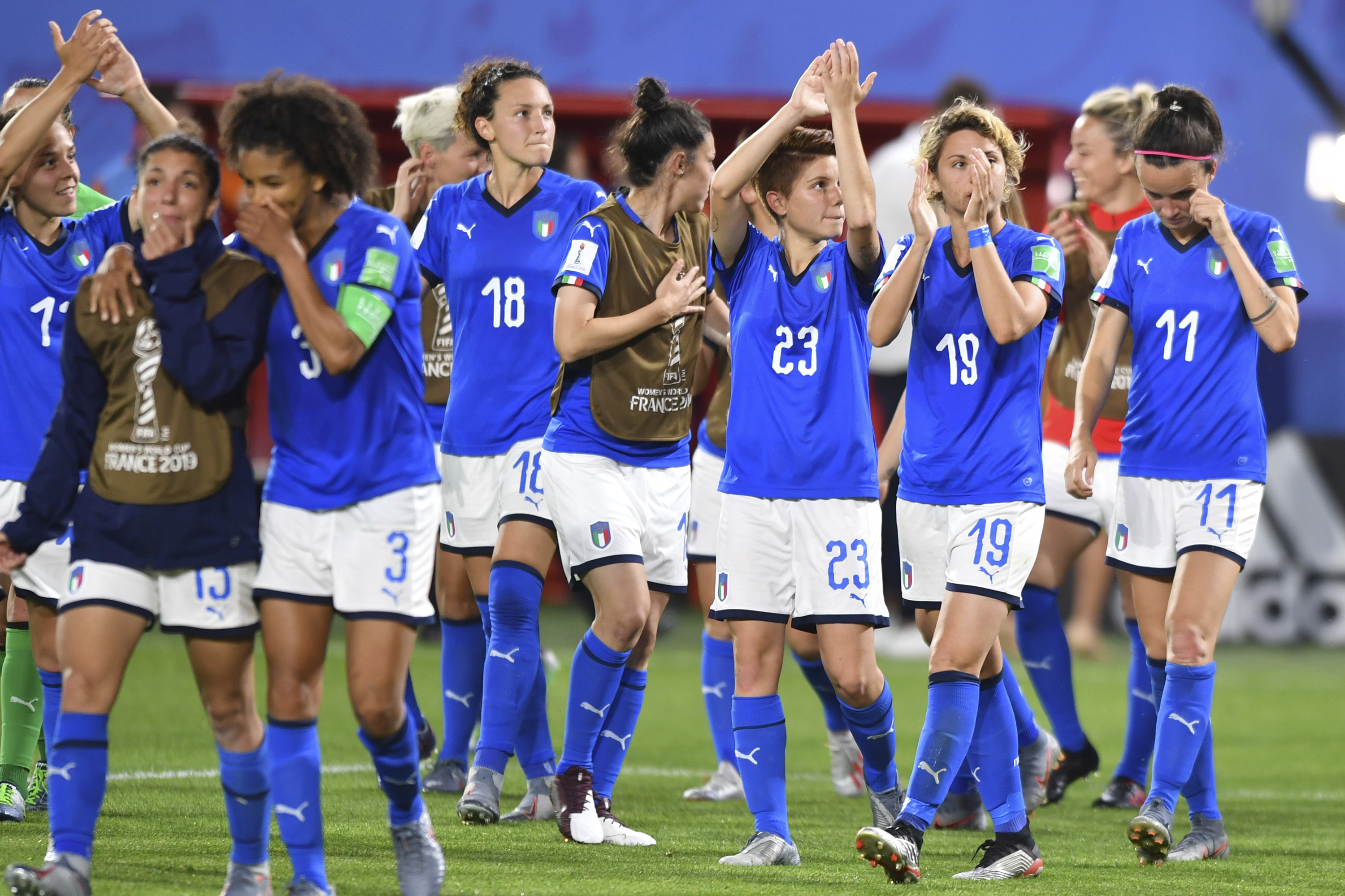 Football, FIFA Women's World Cup 2019, Italy - Brazil