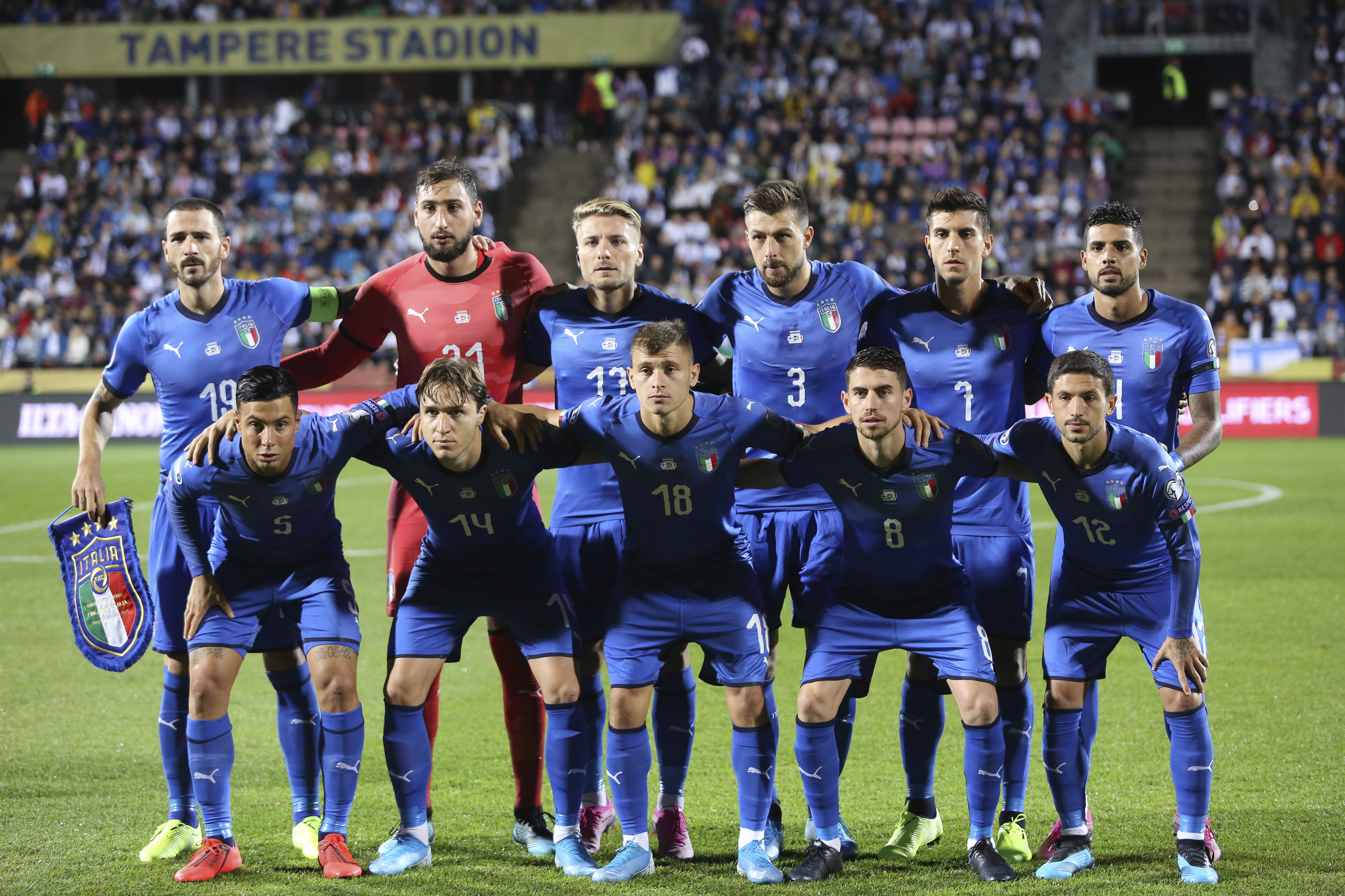 SOCCER: SEP 08 UEFA EURO 2020 Qualifying - Finland v Italy