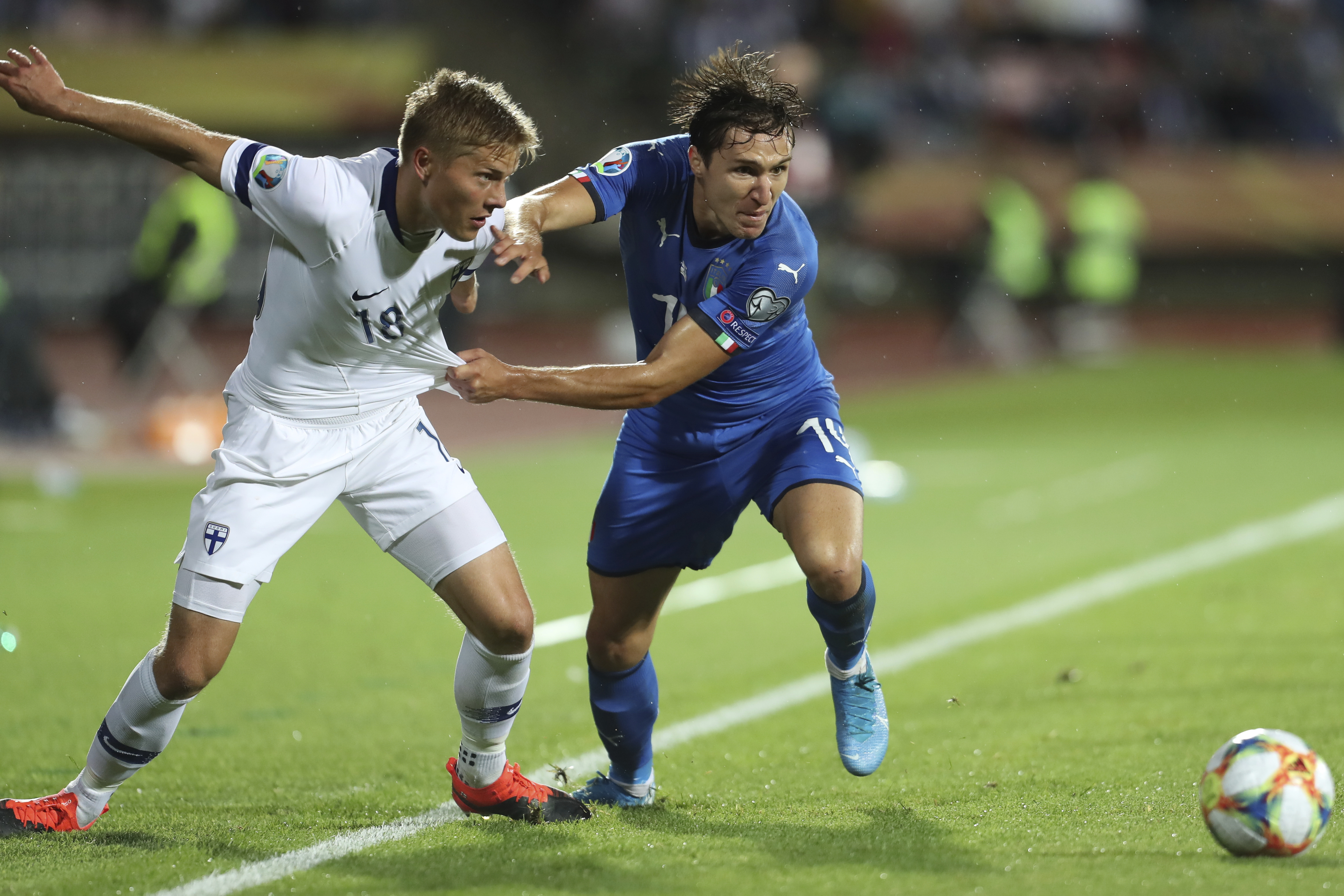 SOCCER: SEP 08 UEFA EURO 2020 Qualifying - Finland v Italy