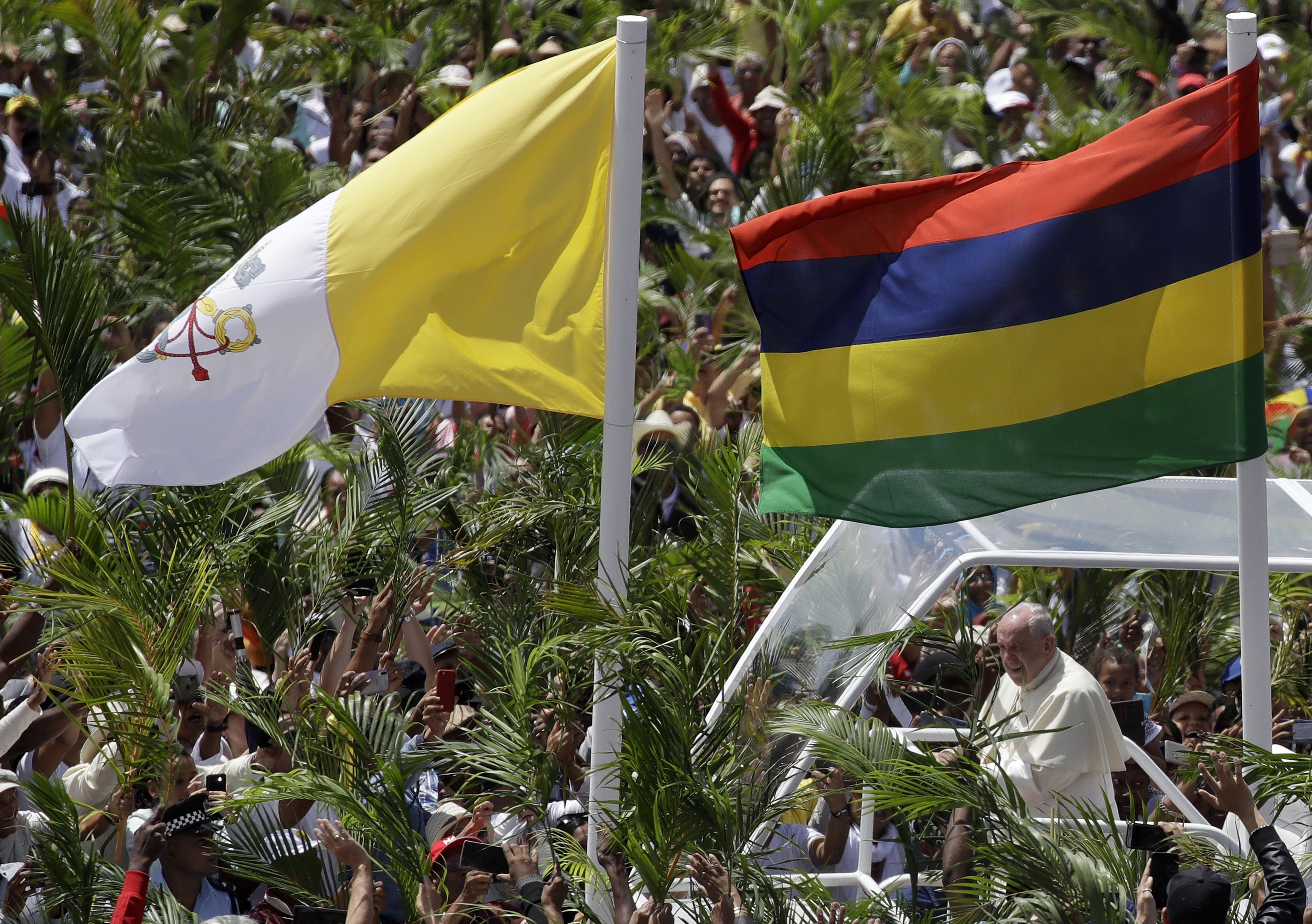 Mauritius Africa Pope