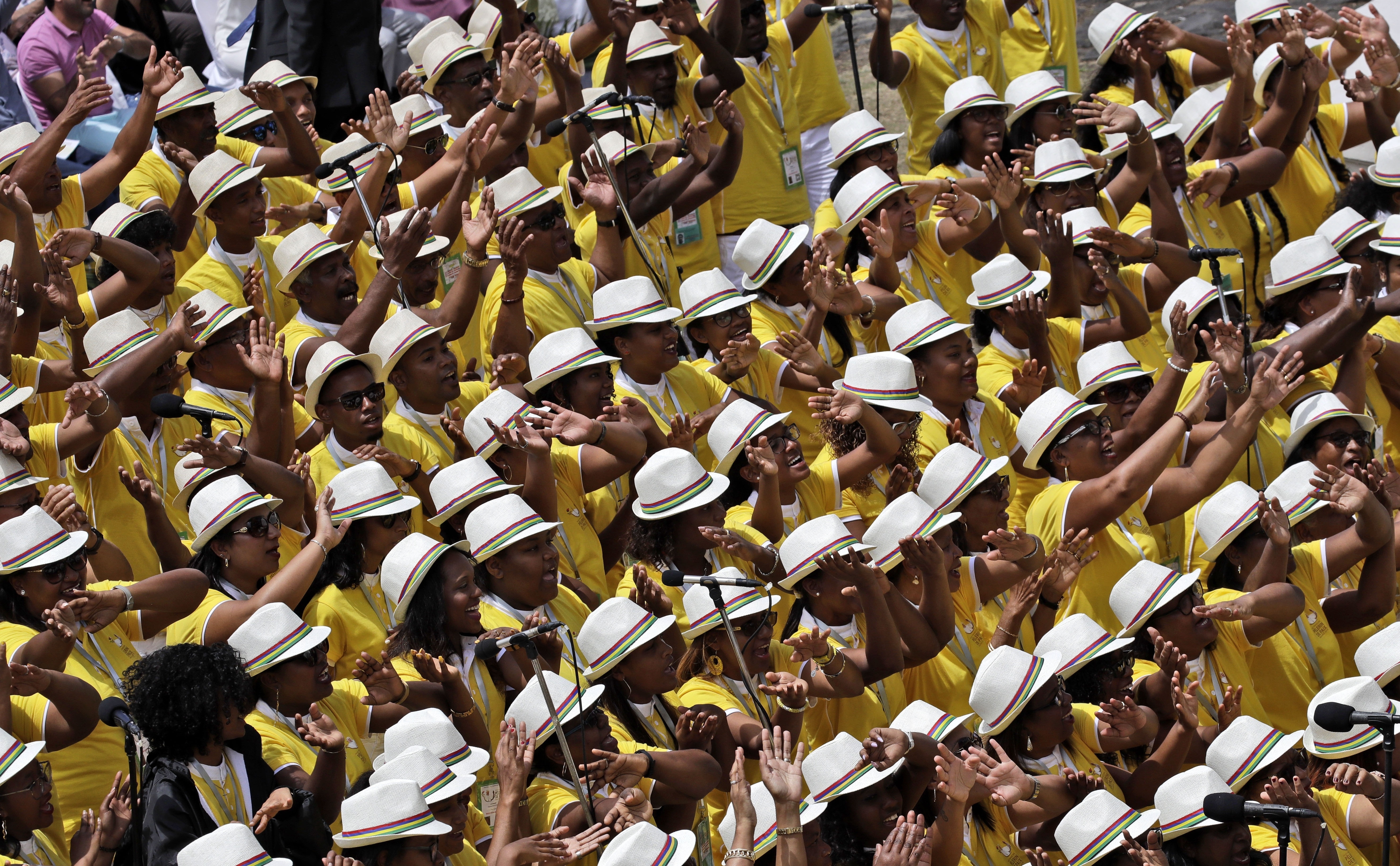 Mauritius Africa Pope