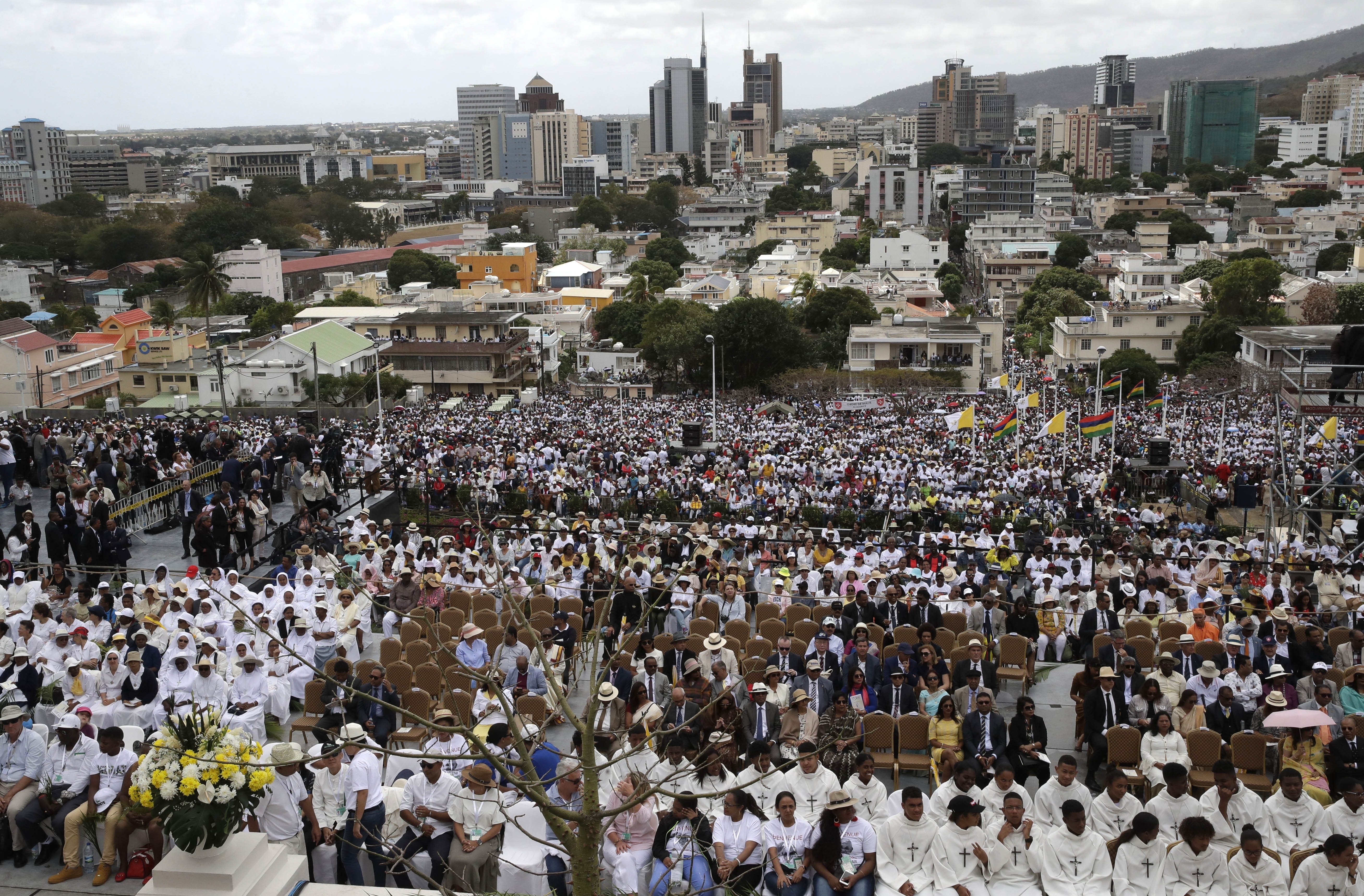 Mauritius Africa Pope