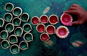 Preprations for Diwali festival in Bangalore