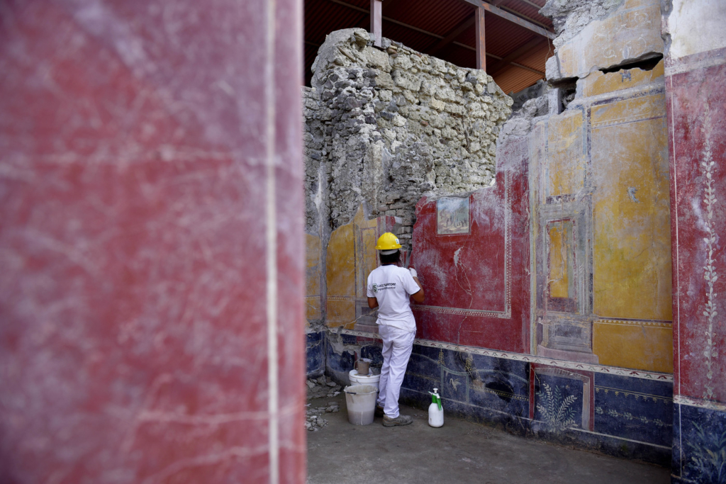 Bonisoli a Pompei: una nuova incisione cambia la data dell'eruzione del Vesuvio