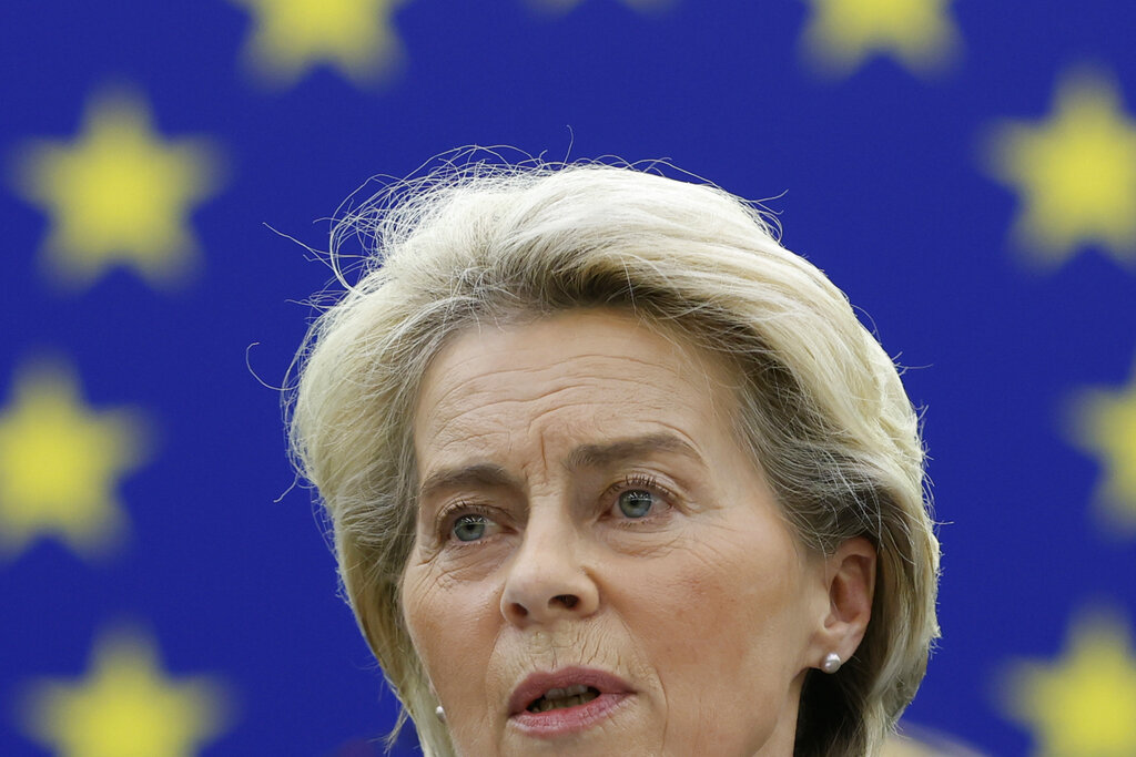 Ursula von der Leyen (AP Photo/Jean-Francois Badias)