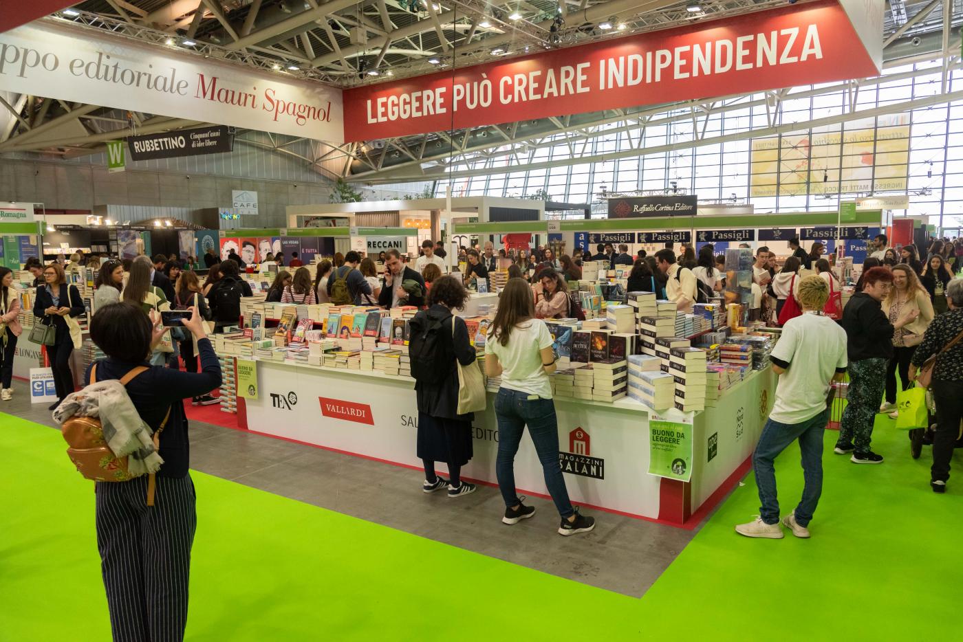 Foto LaPresse 18/05/2023 Torino (Italia) - Salone Internazionale del Libro 2023. 