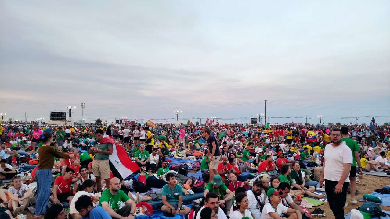 Giovani alla GMG (Foto Laguaragnella)