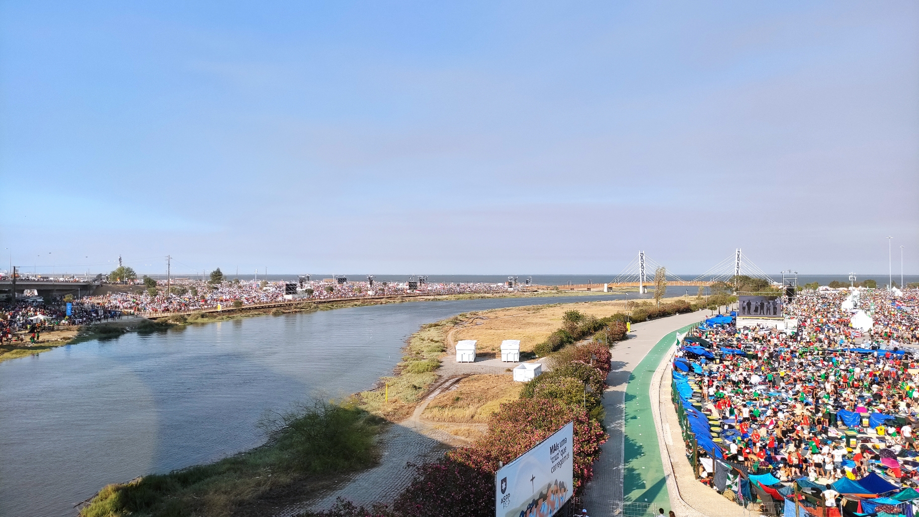 Giovani alla GMG (Foto Laguaragnella)