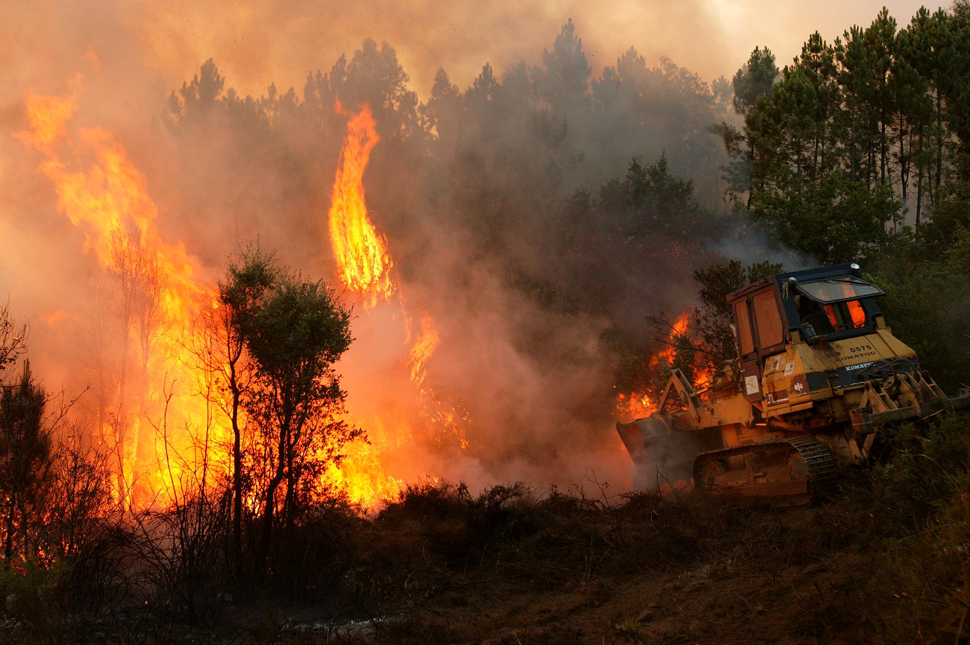 Incendi in Portogallo dopo il passaggio di Ophelia
