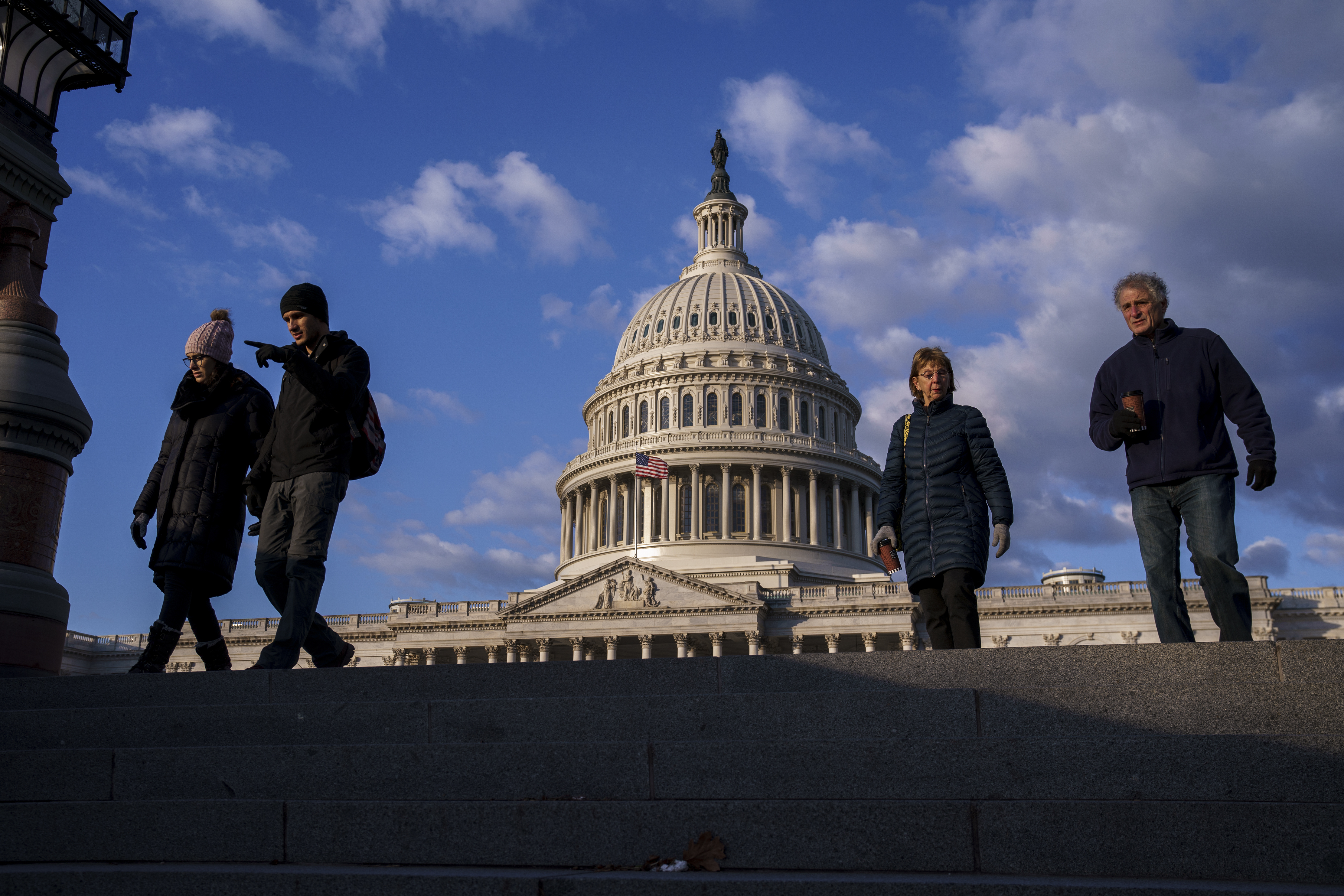 The Capitol is seen in Washington, early Monday, Jan. 6, 2020, as Congress returns to to Washington to face the challenge of fallout from President Donald Trump's military strike in Iraq that killed Iranian official, Gen. Qassem Soleimani. (AP Photo/J. Scott Applewhite)