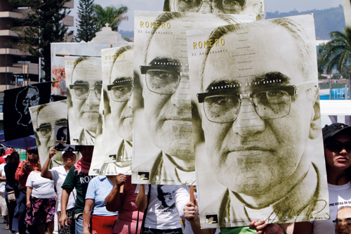 Manifestazione per Oscar Romero