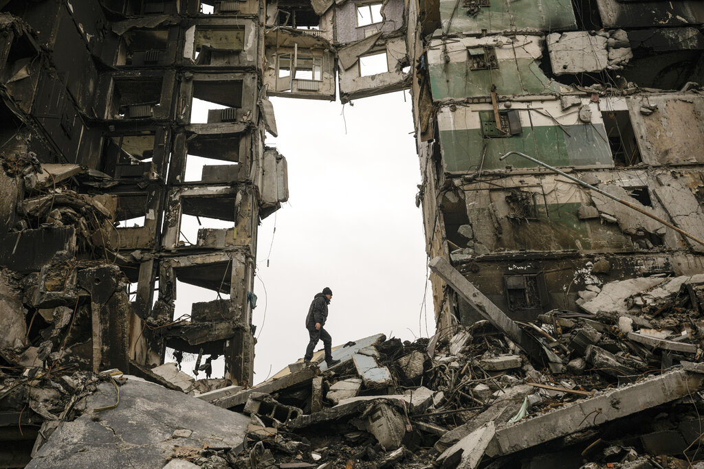 Guerra in Ucraina (AP Photo/Vadim Ghirda, File)