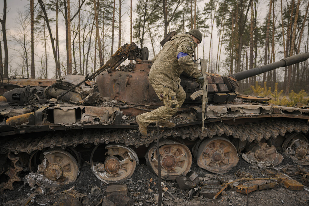 Ucraina guerra (AP Photo/Vadim Ghirda)