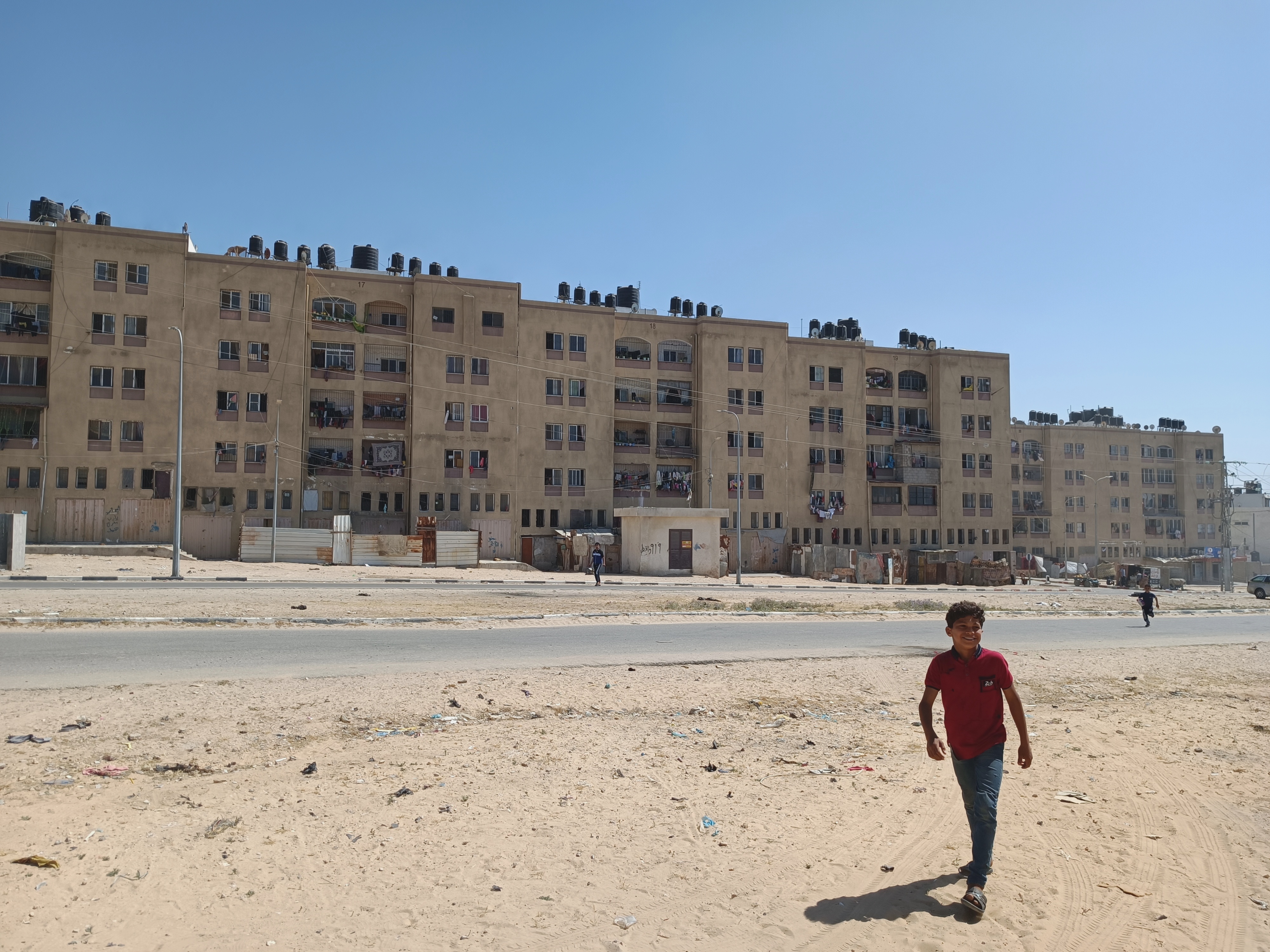 Al Nada, quartiere di Beit Lahia completamente distrutto nella guerra del 2014 e poi ricostruito