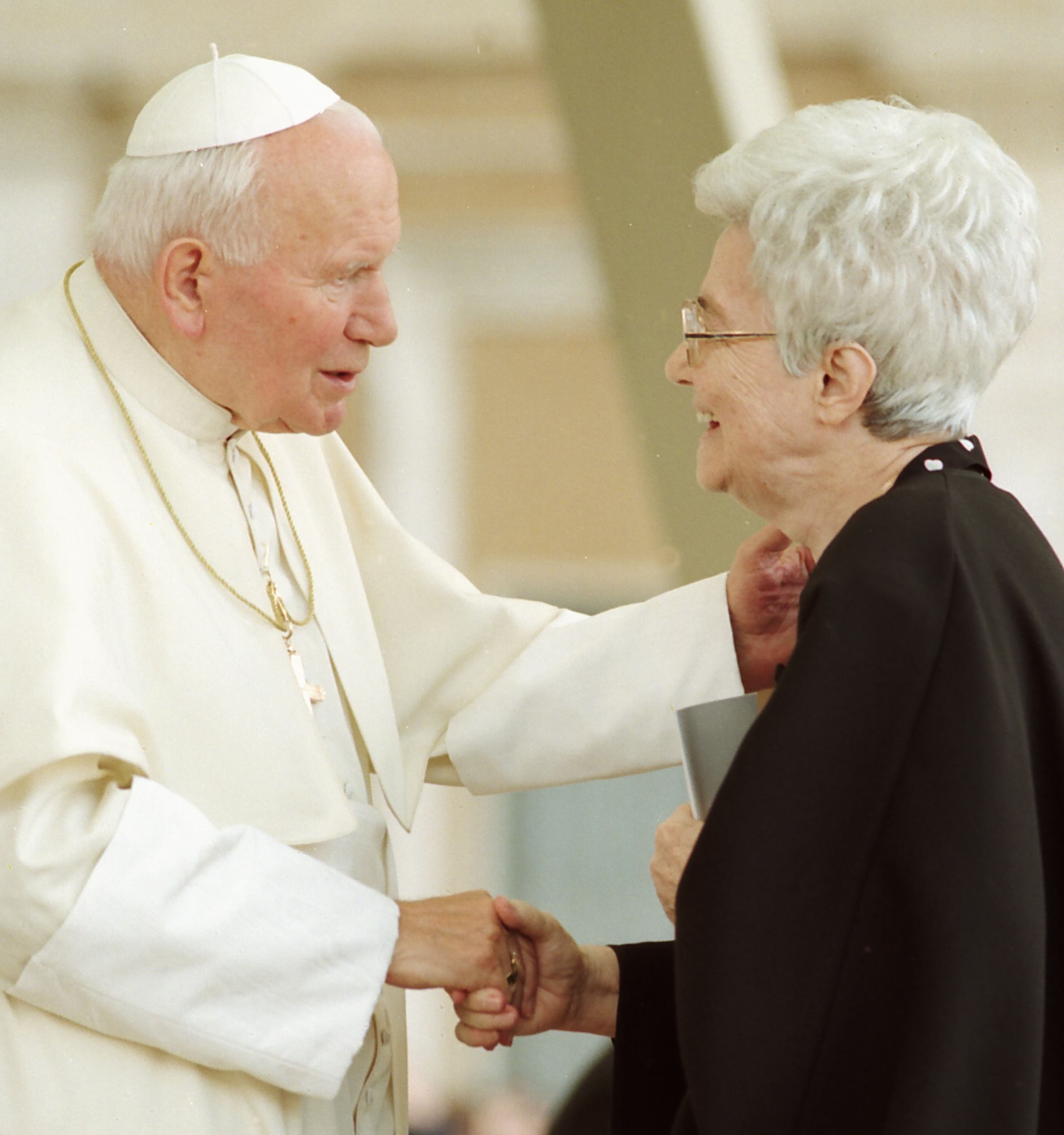 Giovanni Paolo II e Chiara Lubich