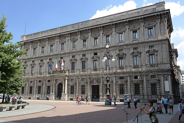 Palazzo Marino a Milano (wikipedia, autore Luca Aless)