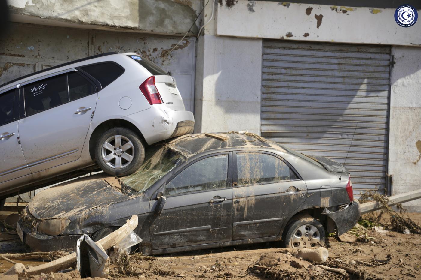 Alluvione in Libia, si temono 20 mila morti. Foto LaPresse