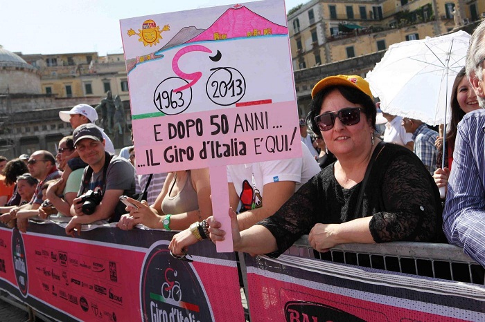 Presentazione Giro d'Italia a Napoli 2013