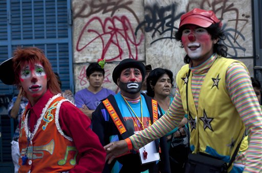Clown in Perù