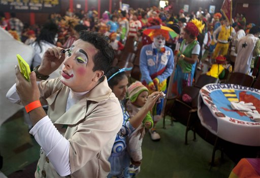 Clown in Perù