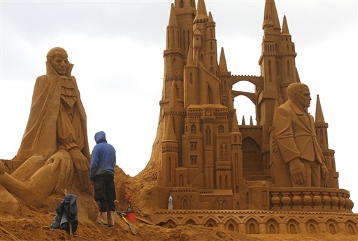 Festival delle sculture di sabbia - Blankenberge (Belgio)
