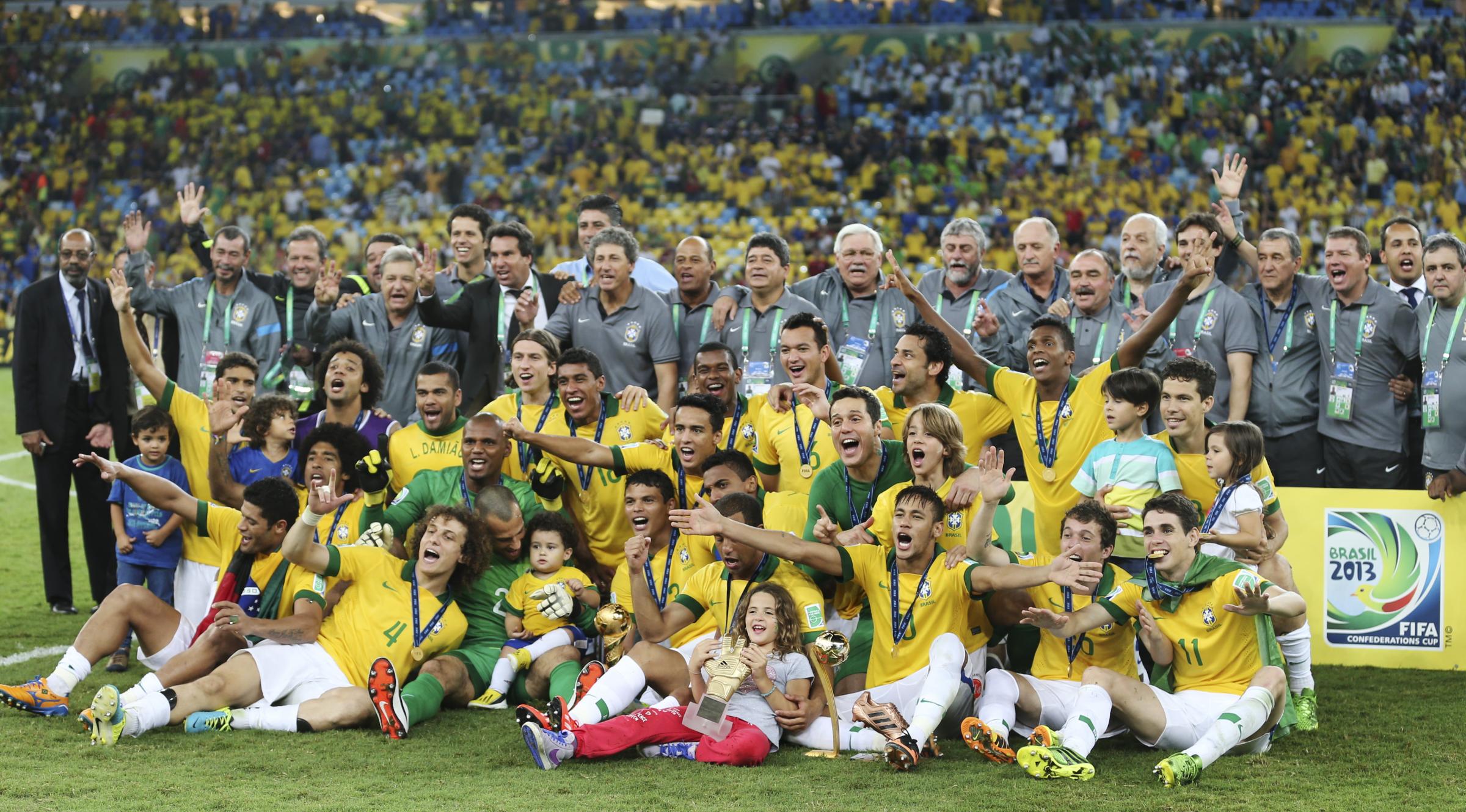 Il Brasile vince la Confederations cup