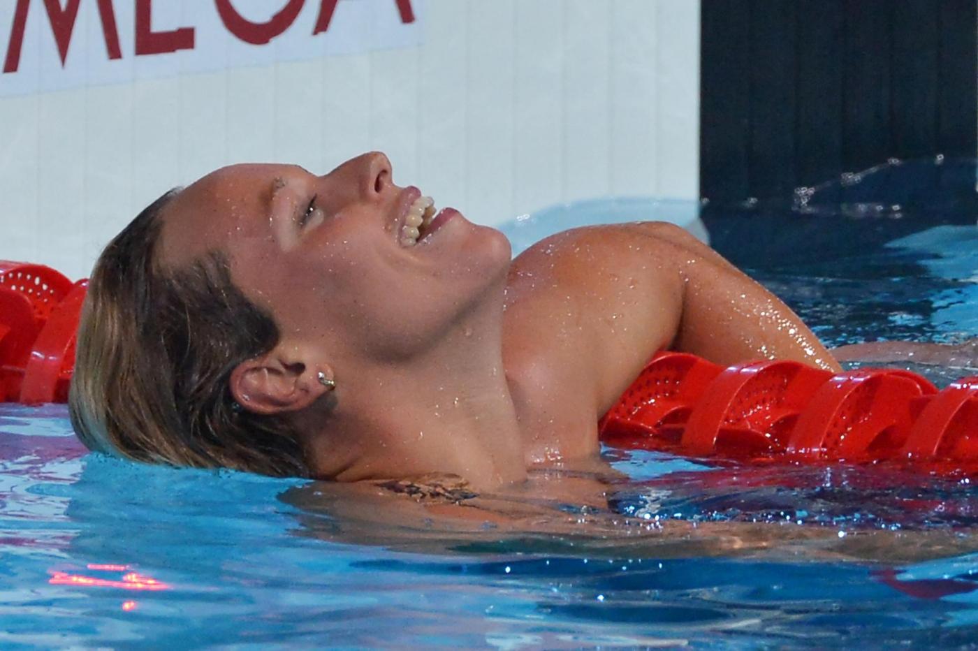Federica Pellegrini vince l'argento nei 200 stile libero ai Mondiali di nuoto a Barcellona