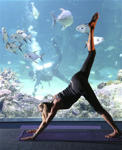 Yoga sott'acqua