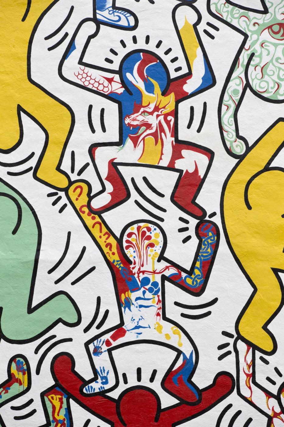Restaurato il murales di Keith Haring a Philadelphia