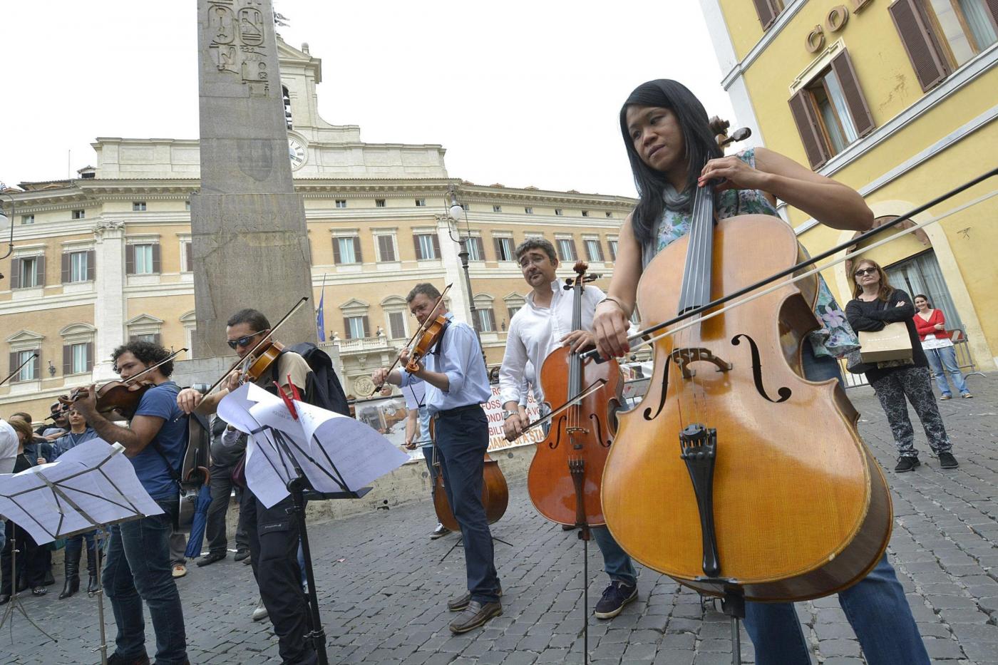Flashmob orchestra sinfonica di Roma