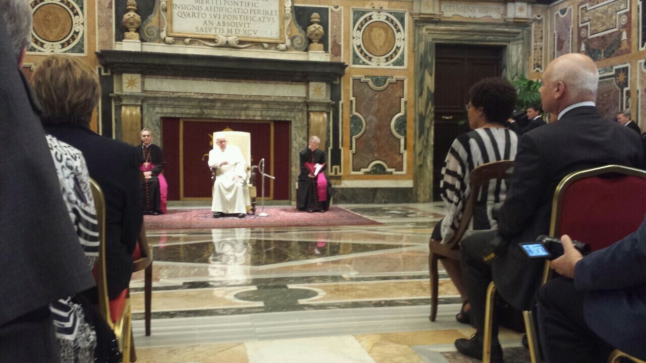 L'Assemblea dei Focolari in udienza dal papa