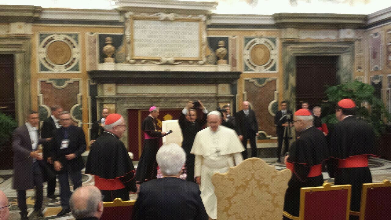 Papa Francesco incontra i Focolari