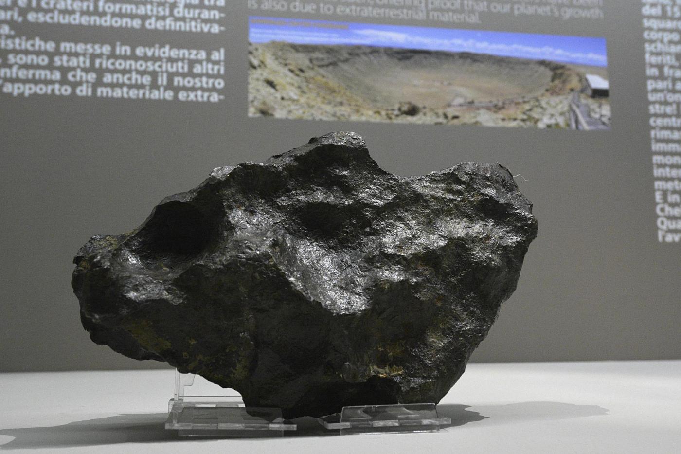Meteoriti al Palazzo delle esposizioni di Roma
