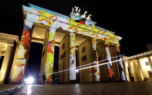 Festival delle luci a Berlino