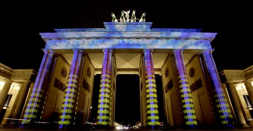 Festival delle luci a Berlino