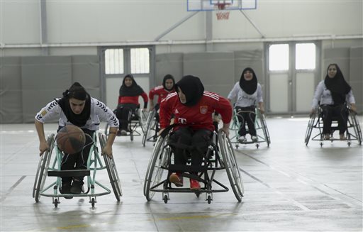 Squadra basket a Kabul