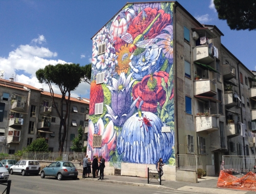 Street art a San Basilio