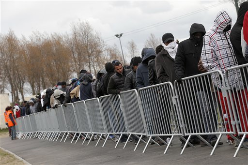 Migranti Calais