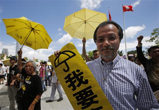 Manifestazioni a Hong Kong