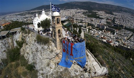 In Grecia prima del referendum