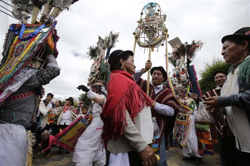 Feste indigene in Ecuador