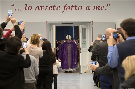 Papa Francesco alla Caritas