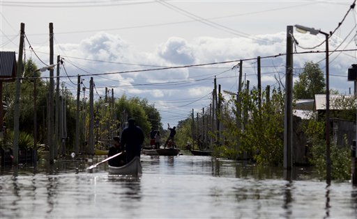 Alluvione in Argentina
