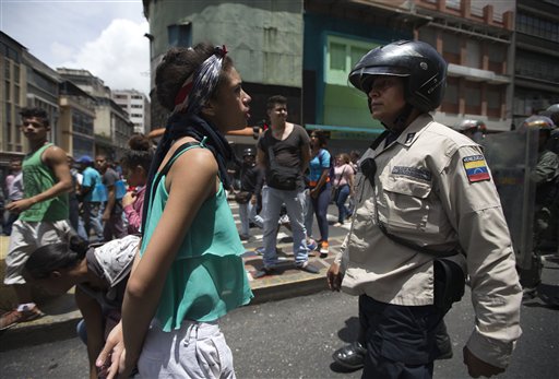 Studenti in rivolta a Caracas